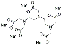 O pentanato de pentanatrio do ácido dietilentriaminopentaacético